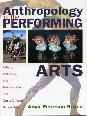 cover image of Anthropology of the Performing Arts